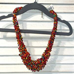 Colorful bead necklace - NWT